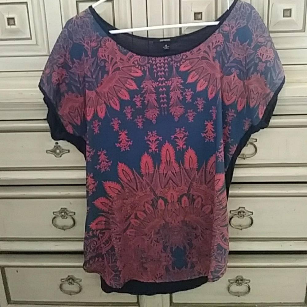 Short sleeve blouse
